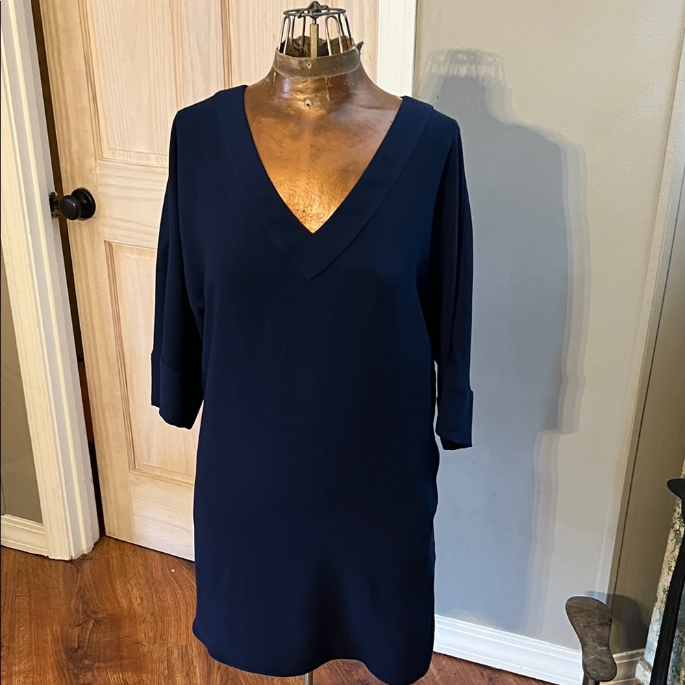 Small EUC Trina Turk Deep Blue Dress
